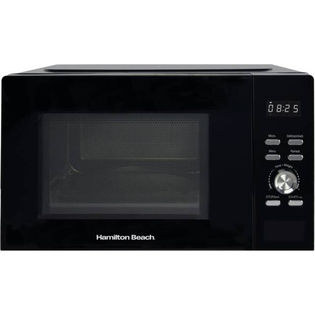 Hamilton Beach 30L Family Microwave, Digital Controls, 8 Pre-Set Programs, 5 Power Levels, Large Capacity, Defrost Function, Child Lock, 950W - HB30