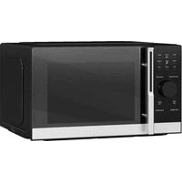 HOMCOM 23L 800W Microwave Oven, Digital Solo Microwave with 10 Power Levels, Automatic Defrost, 8 Auto Cook Menus, 60 Minutes Timer, Black