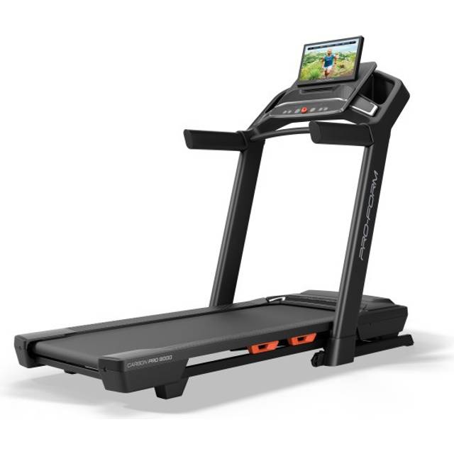 PROFORM Carbon Pro 9000 Folding Smart Bluetooth Treadmill - Black, Black