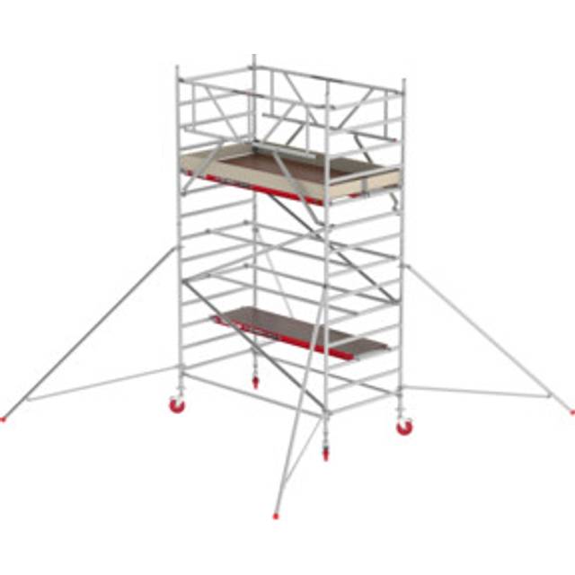 Altrex wooden platform, length 2.45 m, wooden platform, length 2.45 m, working height 5.20 m