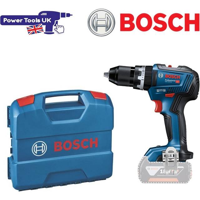 Bosch 18v GSB 18V-55 Brushless Combi Hammer Drill GSB18V55N - Bare Tool + Case