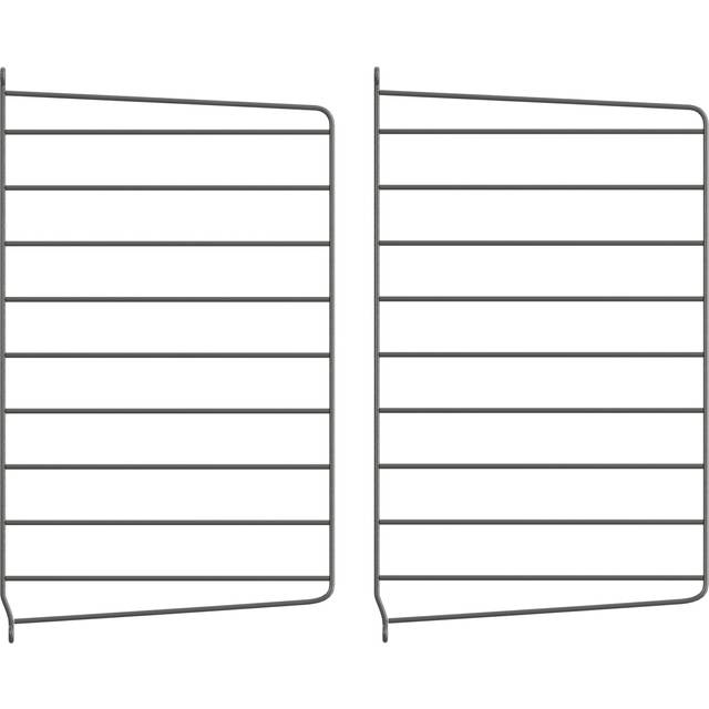 String String wall panels Dark grey, 50x30 cm, 2-pack