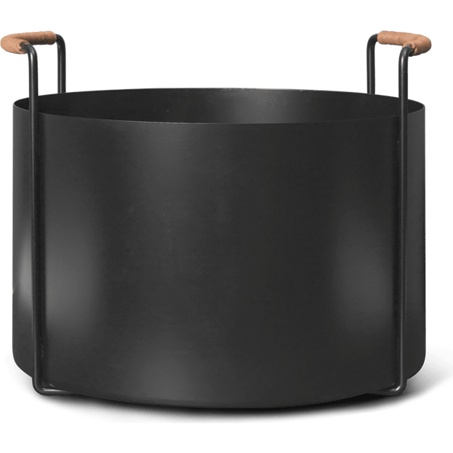 Ferm Living - Port Firewood Bucket Black