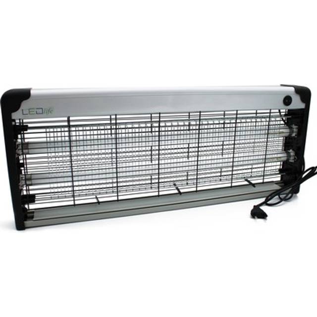 LEDlife insektslampa - 2x20W, inomhus, UV-ljus, täcker ca. 150m2