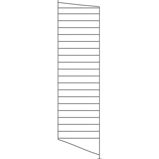 Golvgavel 115x30 1-p Mörkgrå