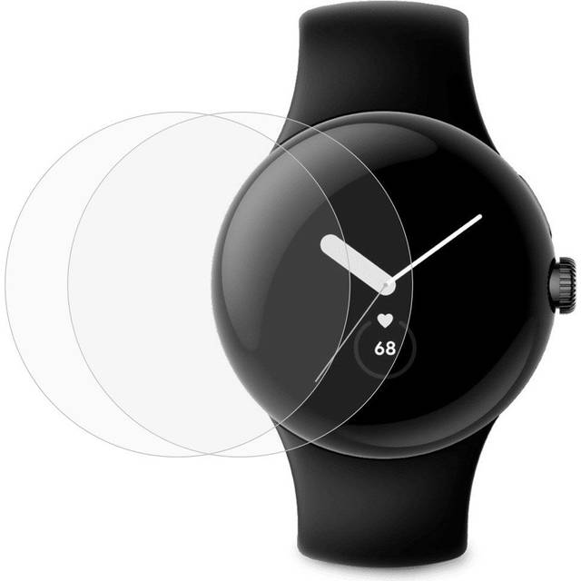 Google Pixel Watch 3 (41mm) / 2 Skyddsfilm - Skärmskydd - 2 st. - Genomskinlig