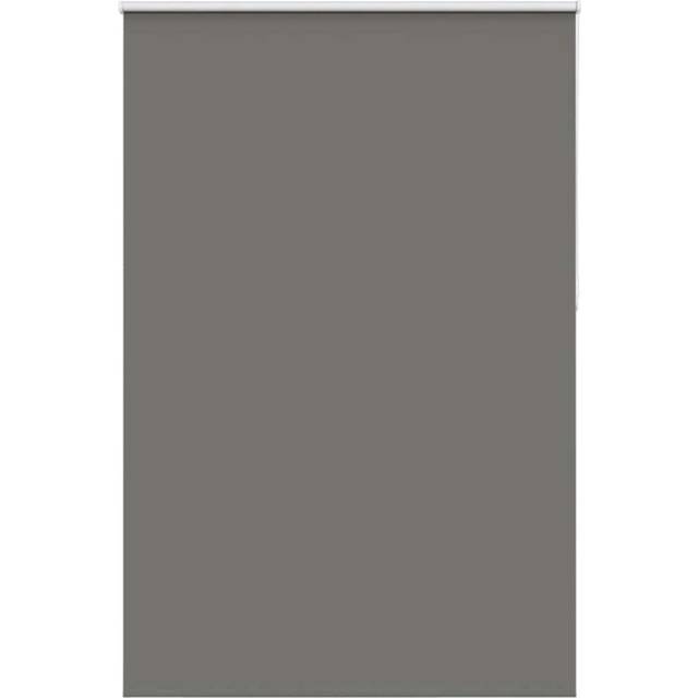 vidaXL Rullgardin mörkläggning grå 155x210 cm tyg bredd 151,6 cm