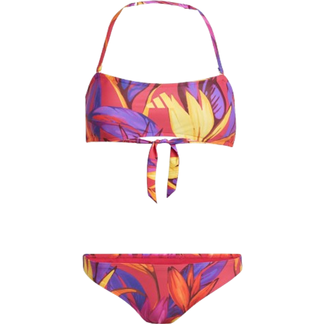 Adidas Adidas Adidas X Farm Neckholder Bikini Set Bikini Bold Pink / Semi Spark - XXS