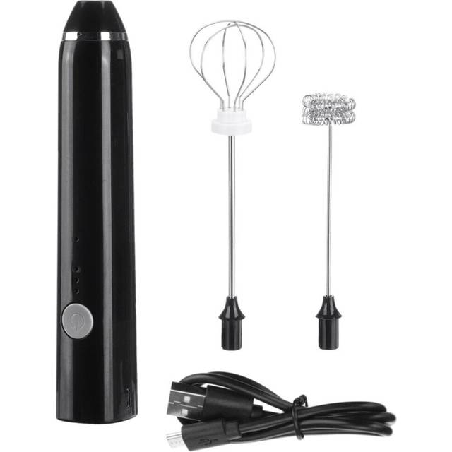 3 Speed USB ElectricCoffee Egg Mixer Shaker Whisk Tool Coffee Frother Egg Beater