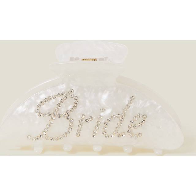 Bride Embellished Claw Clip - Accessorize Multicolour - One Size