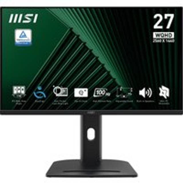 MSI PRO MP275QPG 27 IPS WQHD 100Hz 1ms Monitor - Black