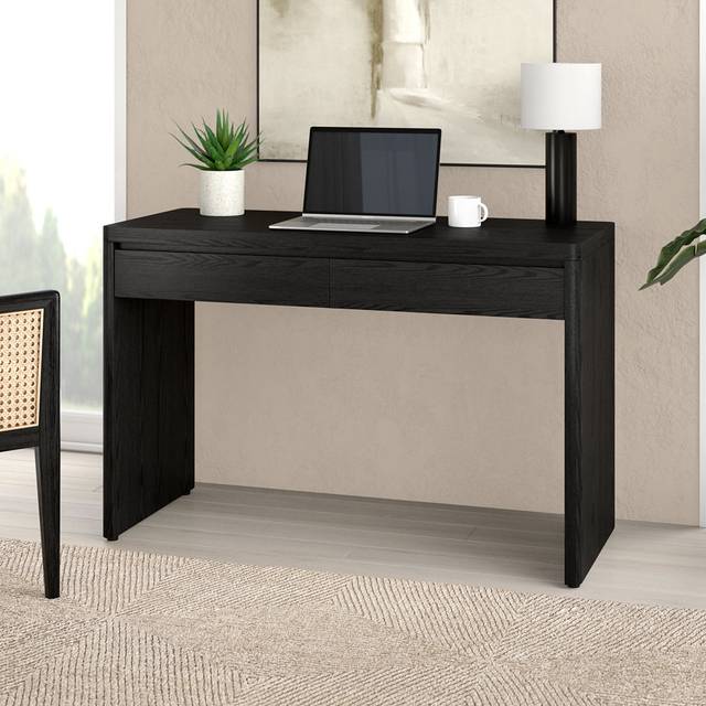 Brayden Studio Calise 120.98 W Black 78.74cm H X 120.98cm W X 50.8cm D