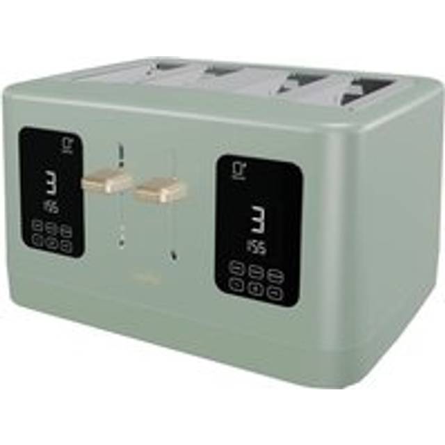 Cello 4 Slice Digital Toaster - Green, Green