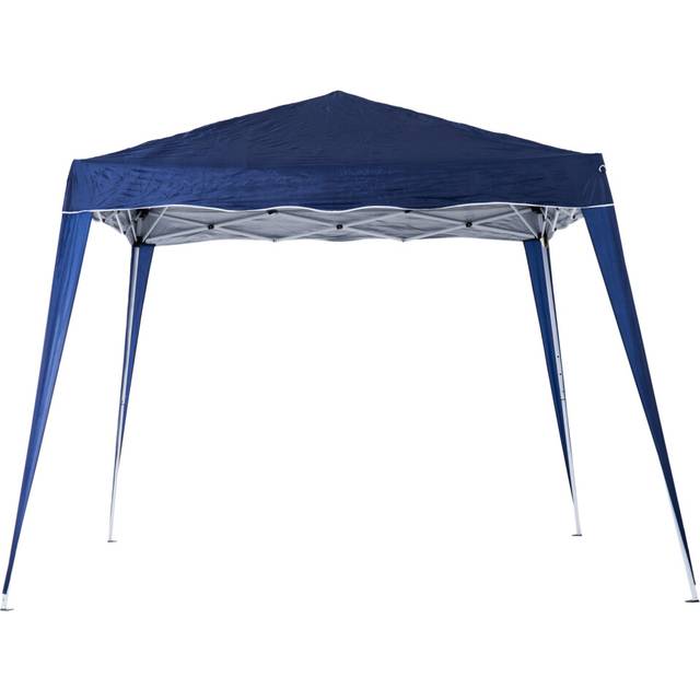 Outsunny Garden Pop up Gazebo Tent Party Water-resistant 2.5 x 2.5M Blue