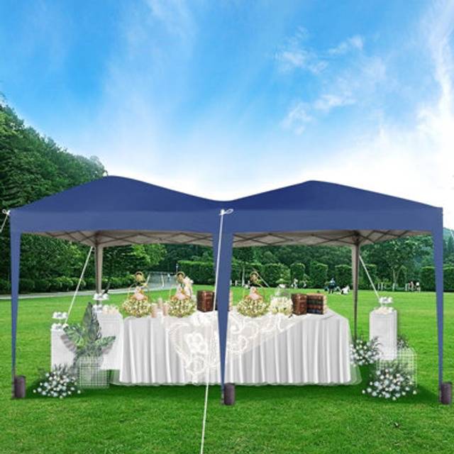 MCC Direct 3x6 pop up gazebo without sides blue, Blue