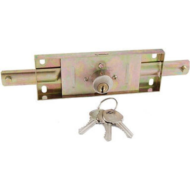 Warehouse garage vertical keyway metal rolling gate door lock 1sets
