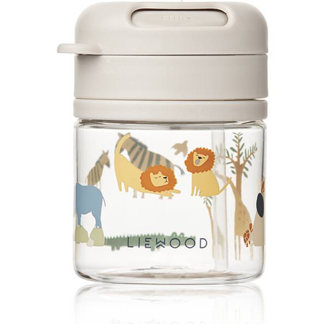 Liewood Pavia Mugg med sugrör Tritan All Together (Sandy)