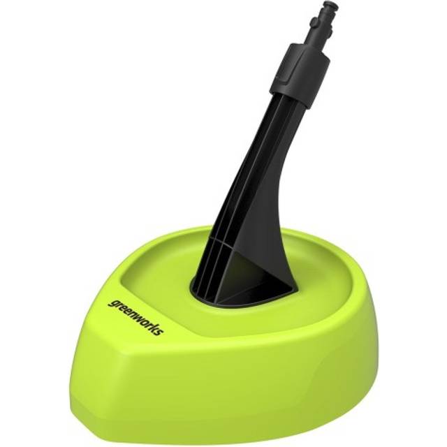 Greenworks ytrengörare 5200007 universellt tryckrengöringstillbehör för G10 & G20 (universellt fäste med 25,4 cm diameter, kompatibel med de flesta elektriska tryckrengöringsmedel upp till 2 000 PSI)