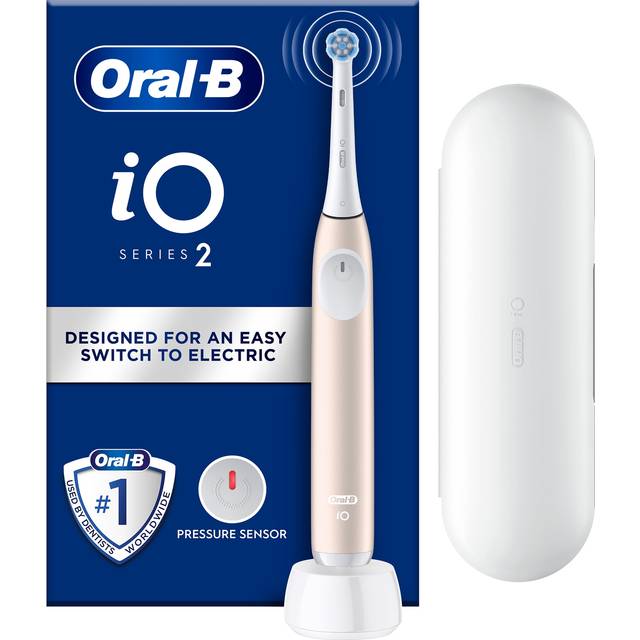ORAL B iO 2 Electric Toothbrush - Calm Pink, Pink