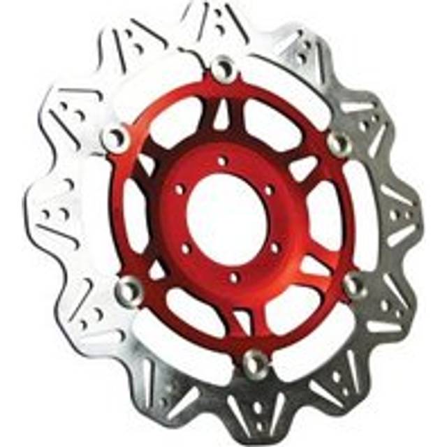 EBC Brakes Vee-Series Red Hub Motorcycle Brake Disc