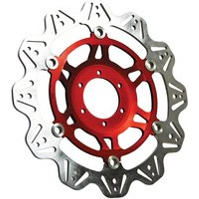 EBC Brakes Vee-Series Red Hub Motorcycle Brake Disc
