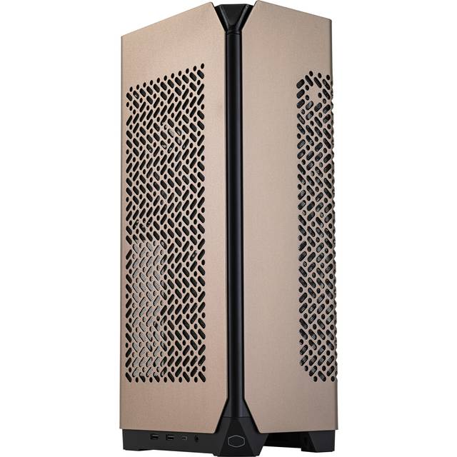 Cooler Master NCORE 100 MAX - Bronze Edition - USFF - ITX 850 Watt (ATX12V 3.0/ EPS12V/ SFX12V 3.42) - brons - USB/ljud