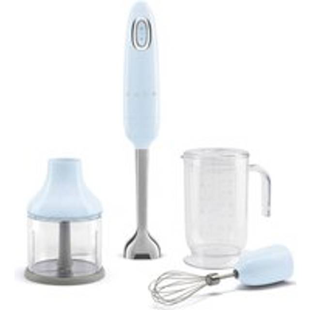 Smeg HBF03WHUK White 3-in-1 Hand Blender + Accessories