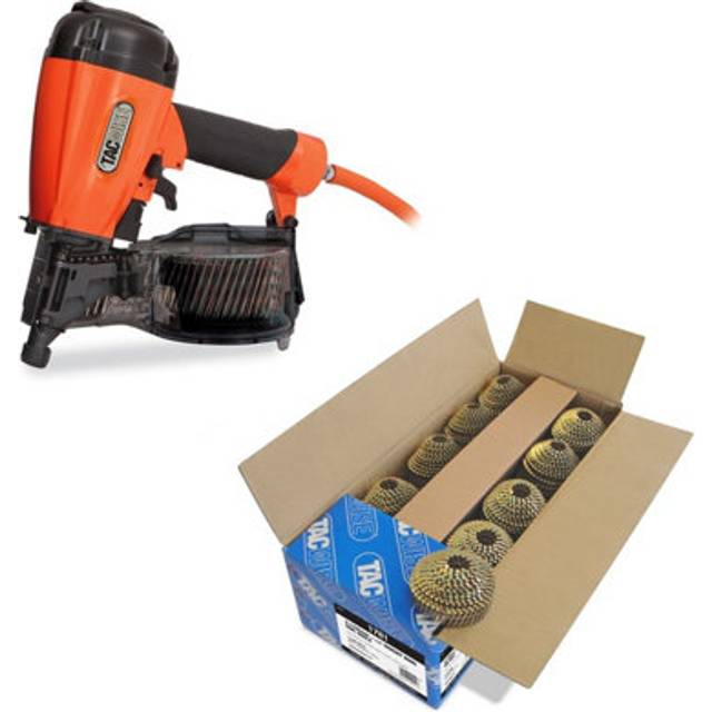 Tacwise - FCN55V Corded Coil Nailer + 16,000 32mm Nails 57mm Framing Air Nail Gun