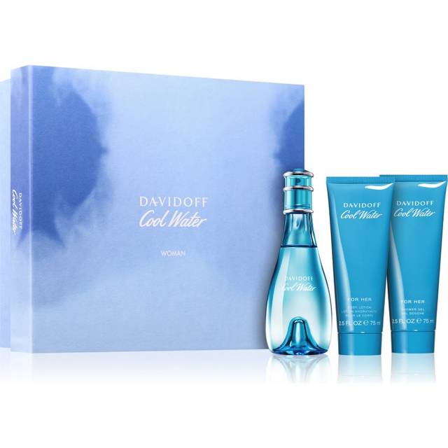 Davidoff Women's 3-Pc. Cool Water Woman Eau de Toilette Gift Set