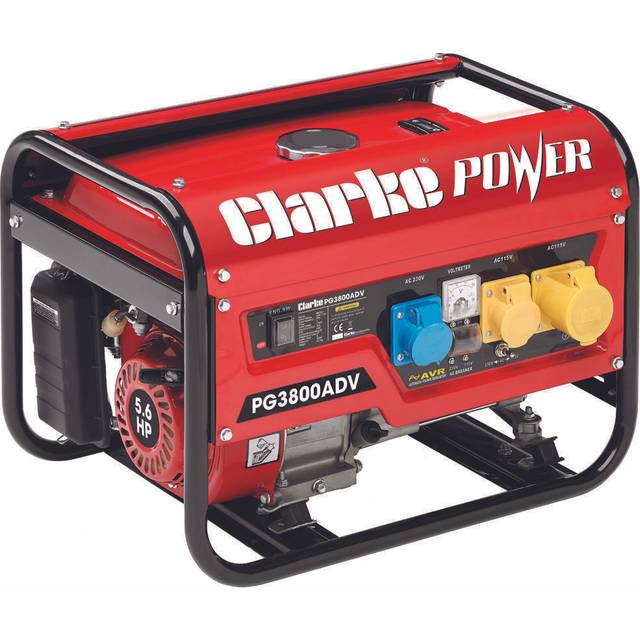 Clarke Clarke PG3800ADV 3kVA Dual Voltage (230/110V) Petrol Generator