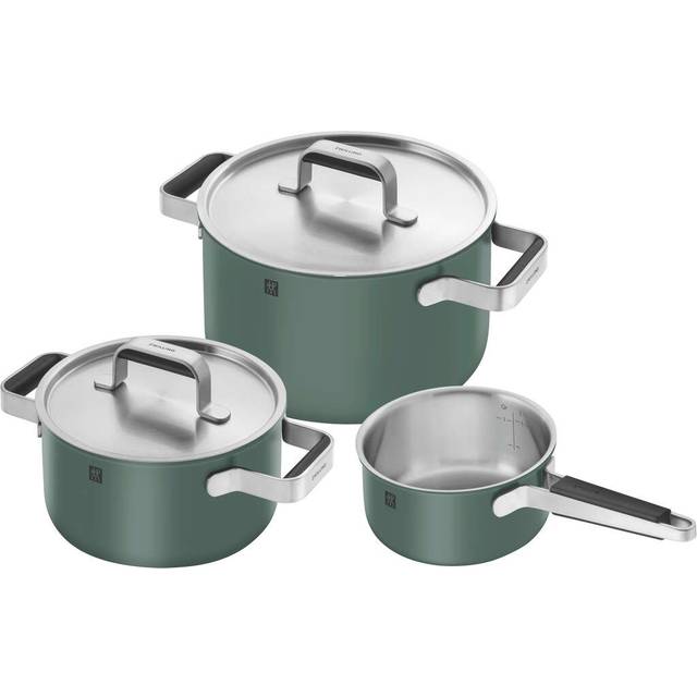 Zwilling Zwilling Pure kastrullset 5 delar Grön