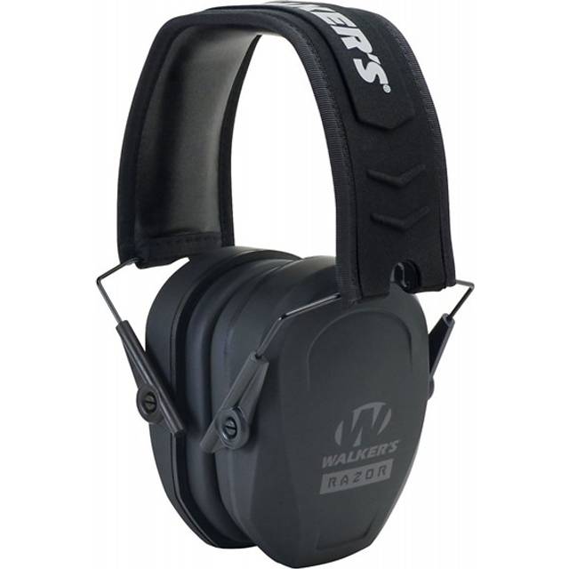 Passive Hearing Protection Headset Razor Walker's - Black - Blue