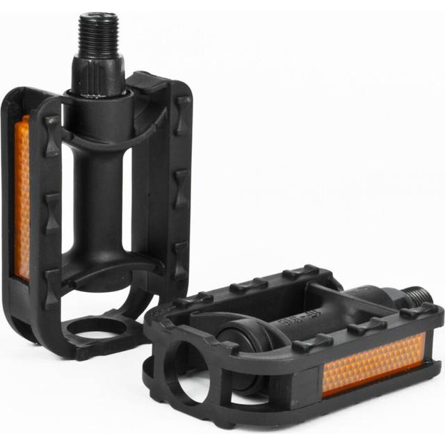 "(Black) Kids Bike Pedals 1/2"" Childrens Half Inch Bicycle"