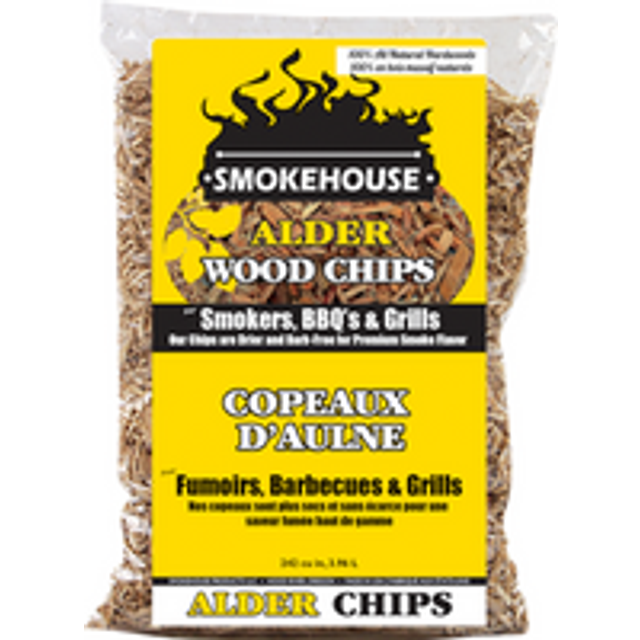 Alder Wood Smoking Chips - Alder - Yellow