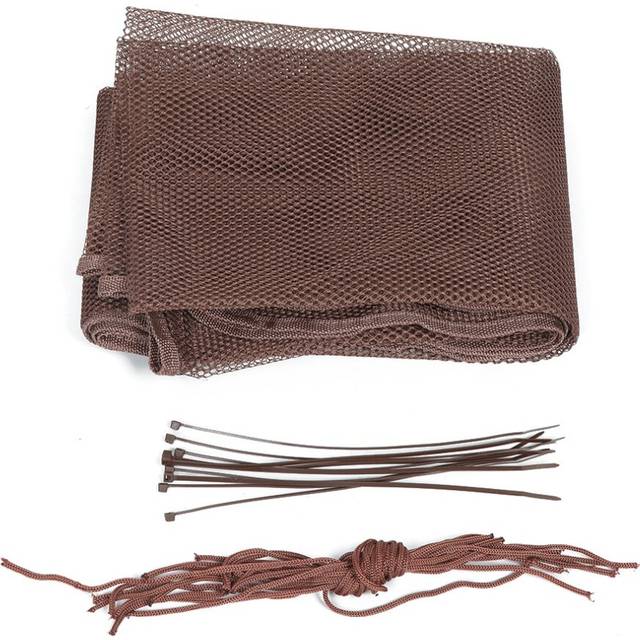 Kids Stairs Safety Net Netting Protection Rail Balcony Stair Fence Balcony Baby Fence Stair Net Decoration-Coffee Color