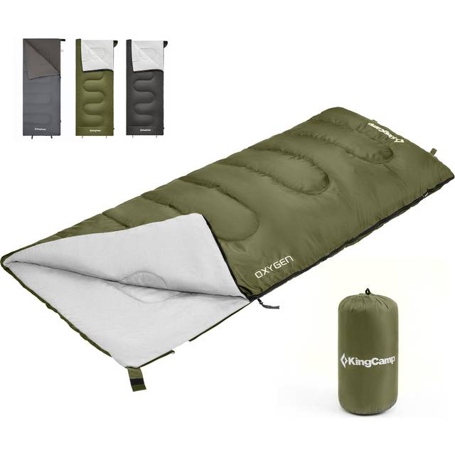 KingCamp Sleeping Envelope Heat Fully Left and Right Convenient to Fully 2 For Disaster Sleeping in the Storage Bag Included Bag, Type, Outdoor,