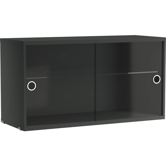 String Display Cabinet 30x78 cm, Dark Grey