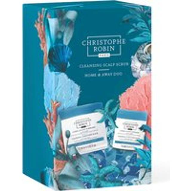 Christophe Robin Cleansing Scalp Scrub Home and Away Duo