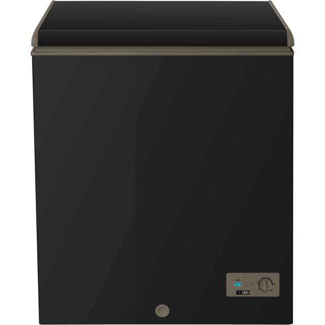 SIA HSCHF97BL/E Compact Freestanding 97L Black Chest Freezer