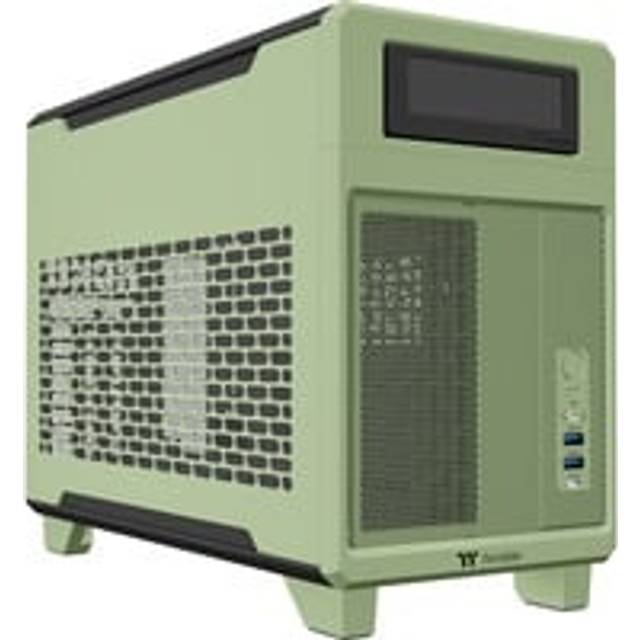 Thermaltake TR100 Matcha Green Mini-Tower Datorchassi GAMER Grön