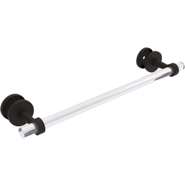 Clearview Collection 18 Inch Shower Door Towel Bar - Oil Rubbed Bronze
