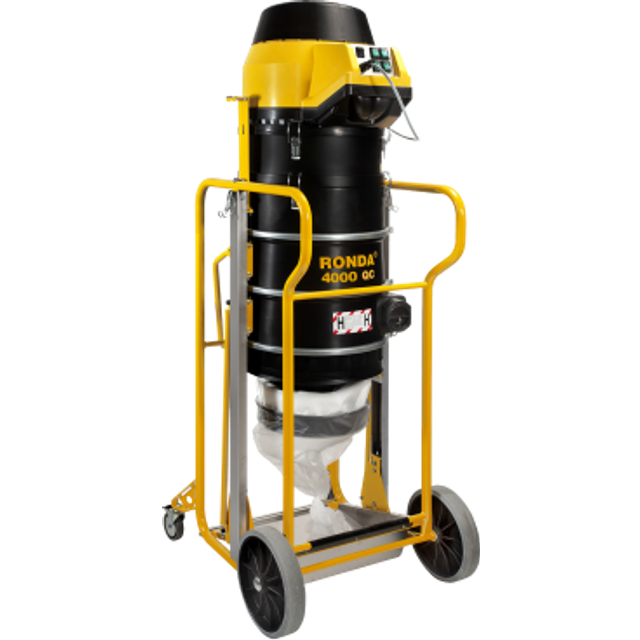 Ronda 4000H-QC heavy-duty støvsuger kl. H, 4×900W