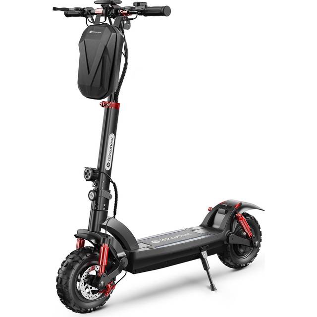 isinwheel GT2 Off-road Electric Scooter, 800W 48V 15Ah Battery, 11-inch Adult Commuter Escooter svart