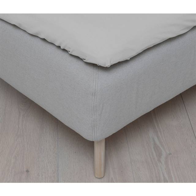 Høie of Scandinavia Splitlagen 210x210 cm Lysegråt Kuvertlagen Lagen Grå (210x)
