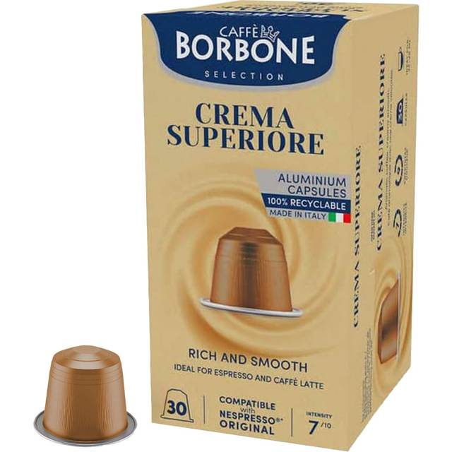 Crema Superiore - Caffè Borbone - 30 kapslar till Nespresso®