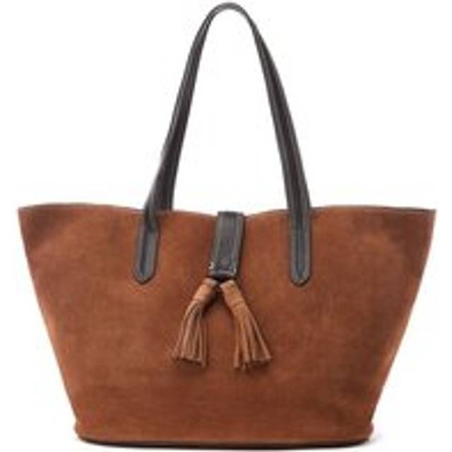 Moda In Pelle Addison Bag Tan Suede