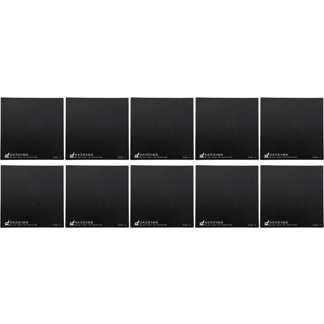 10X 3D Printer Accessories 235X235mm Hot Bed Platform Sticker Adapted for -2 -3