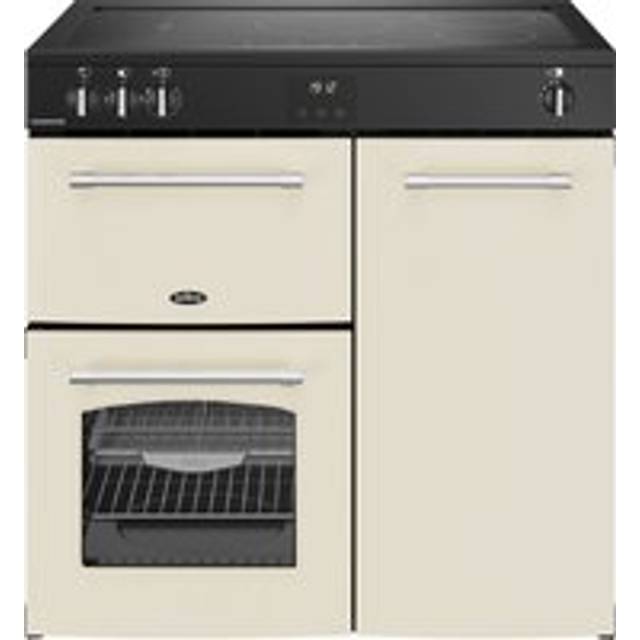 Belling 444411824 Farmhouse 90cm Induction Range Cooker - Cream