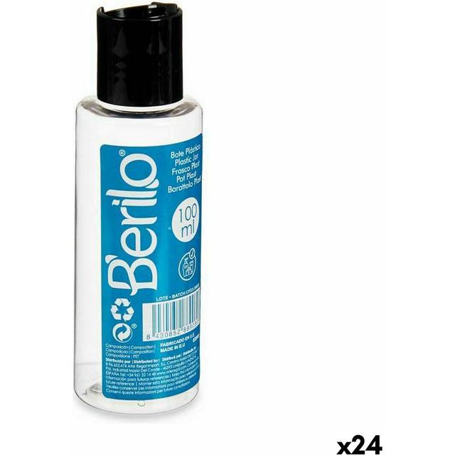 Resedispenser Berilo SE1541-VERTIDOR Svart Transparent Plast 100 ml (24 antal)