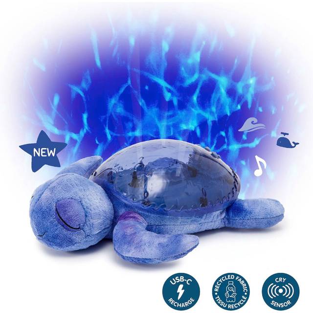 Cloud-B Nattlampa m. Ljud - Tranquil Turtle - Ocean - Blå - Cloud-B - One Size - Nattlampa